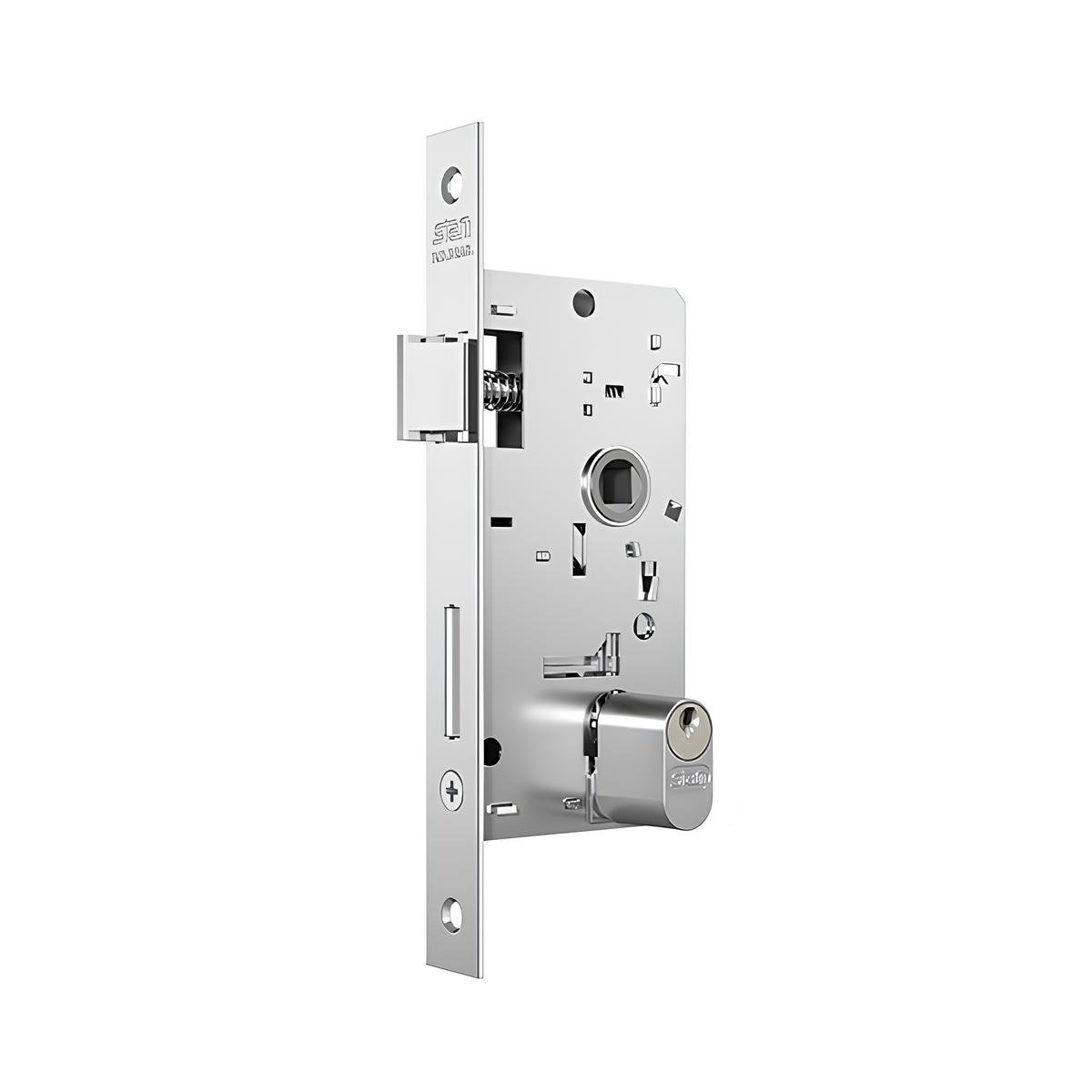 Fechadura 803/35 Externa Espelho Cromada Stam