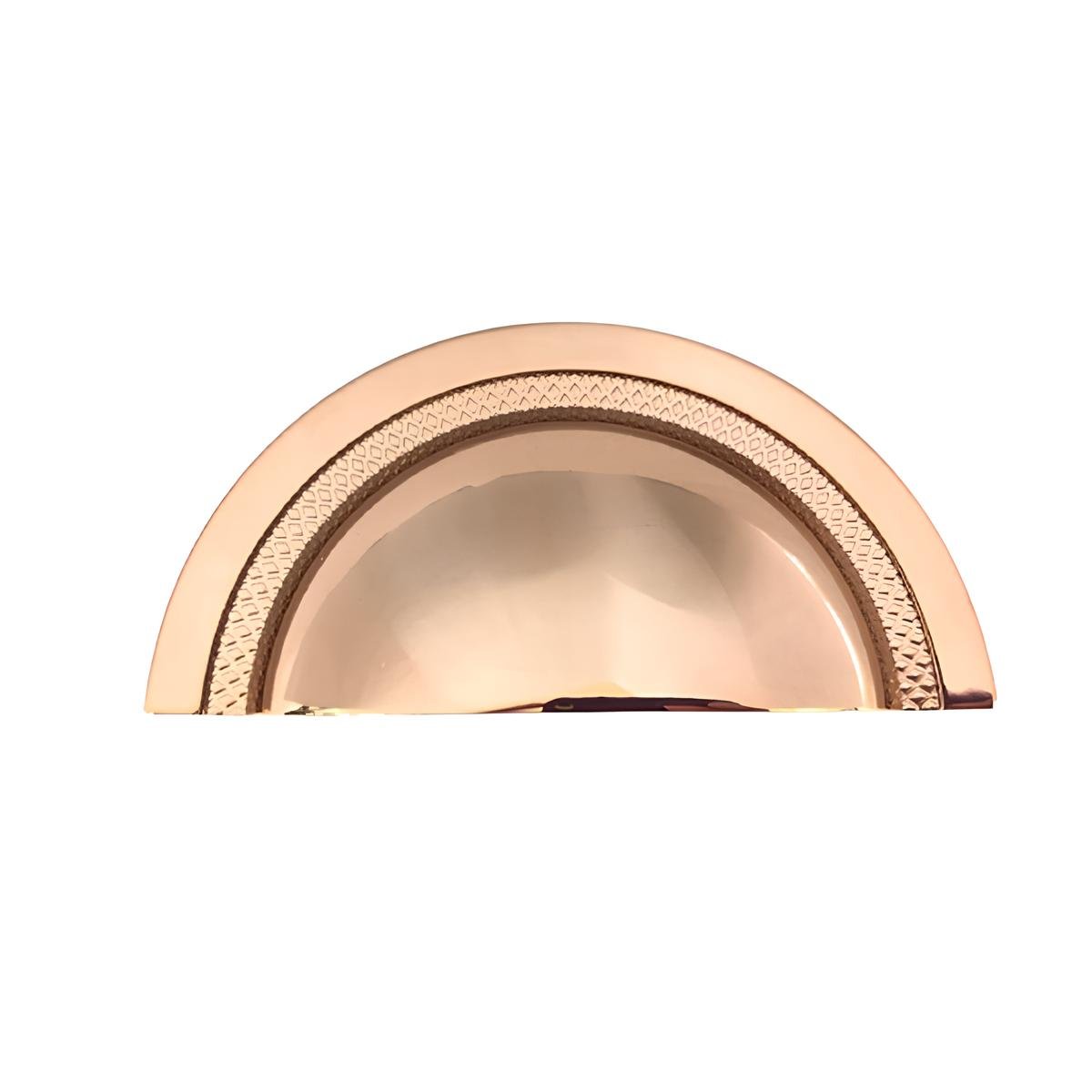 Puxador Shell Rose Zen Puxador Shell 64mm Rose