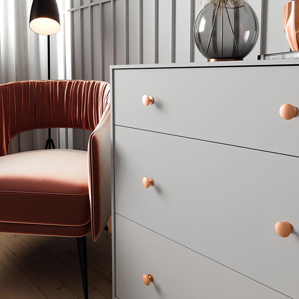 ponto 808 rose escovado