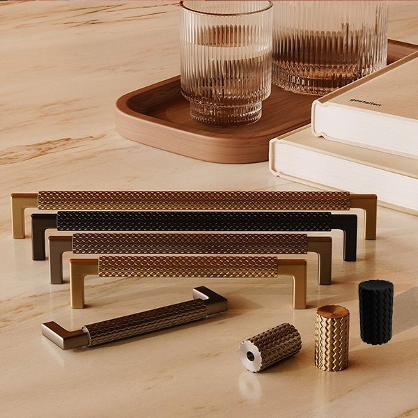 Puxador Zigrinatto 1780 Bronze Italy Line 96Mm