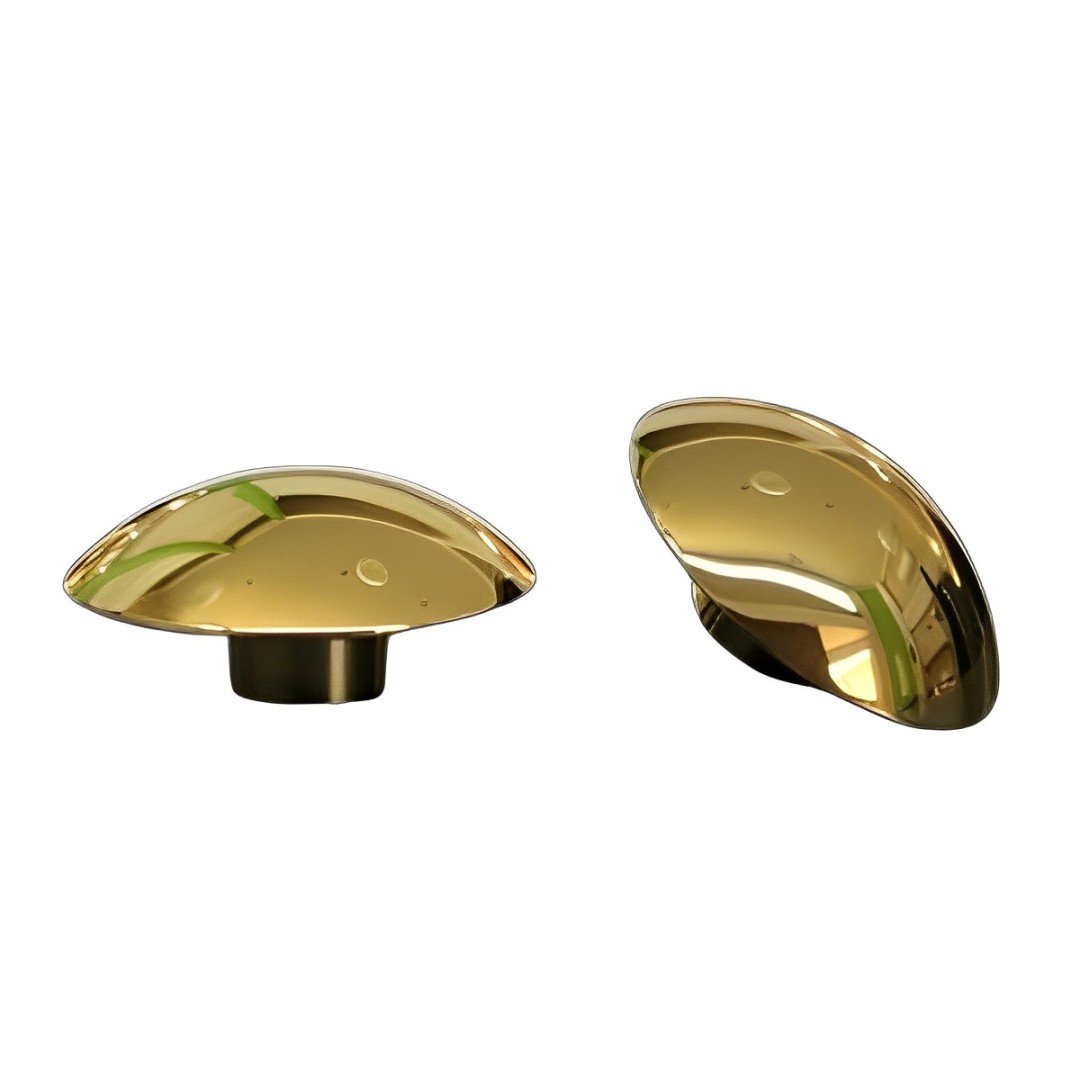 Puxador Orion 55X27mm Gold Zen