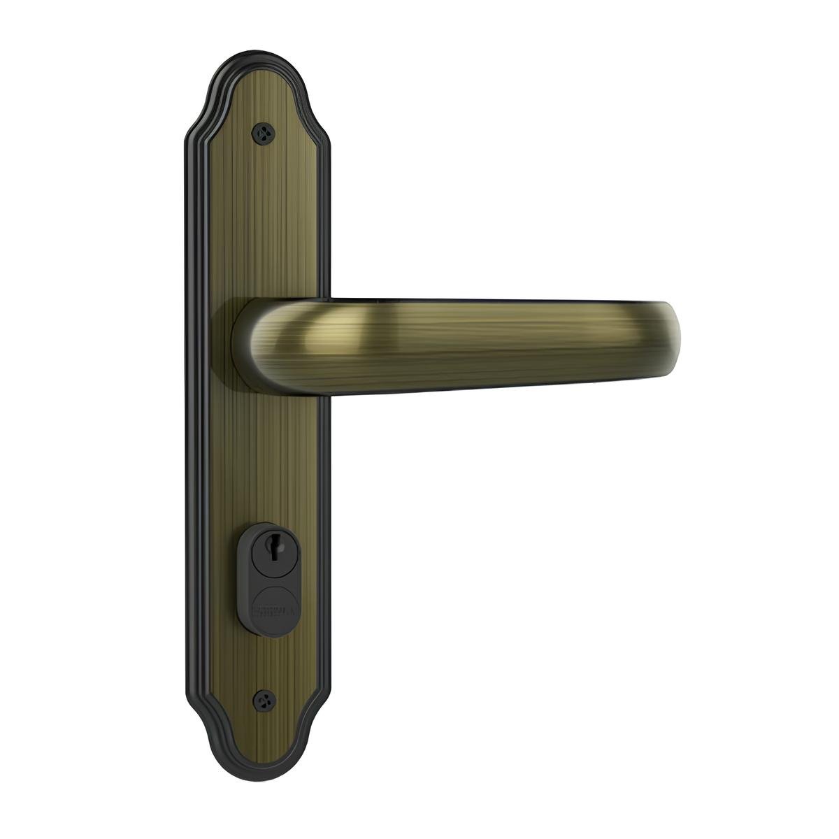 Fechadura 803/09 Externa Espelho 40Mm Antique Stam